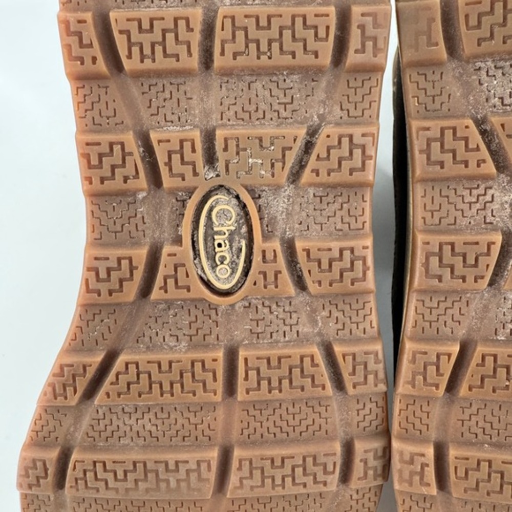Chaco Pinecone Hiking Boots Womens Sz 6 Brown Leather Lace Up Outdoor Active‎ - Picture 9 of 9